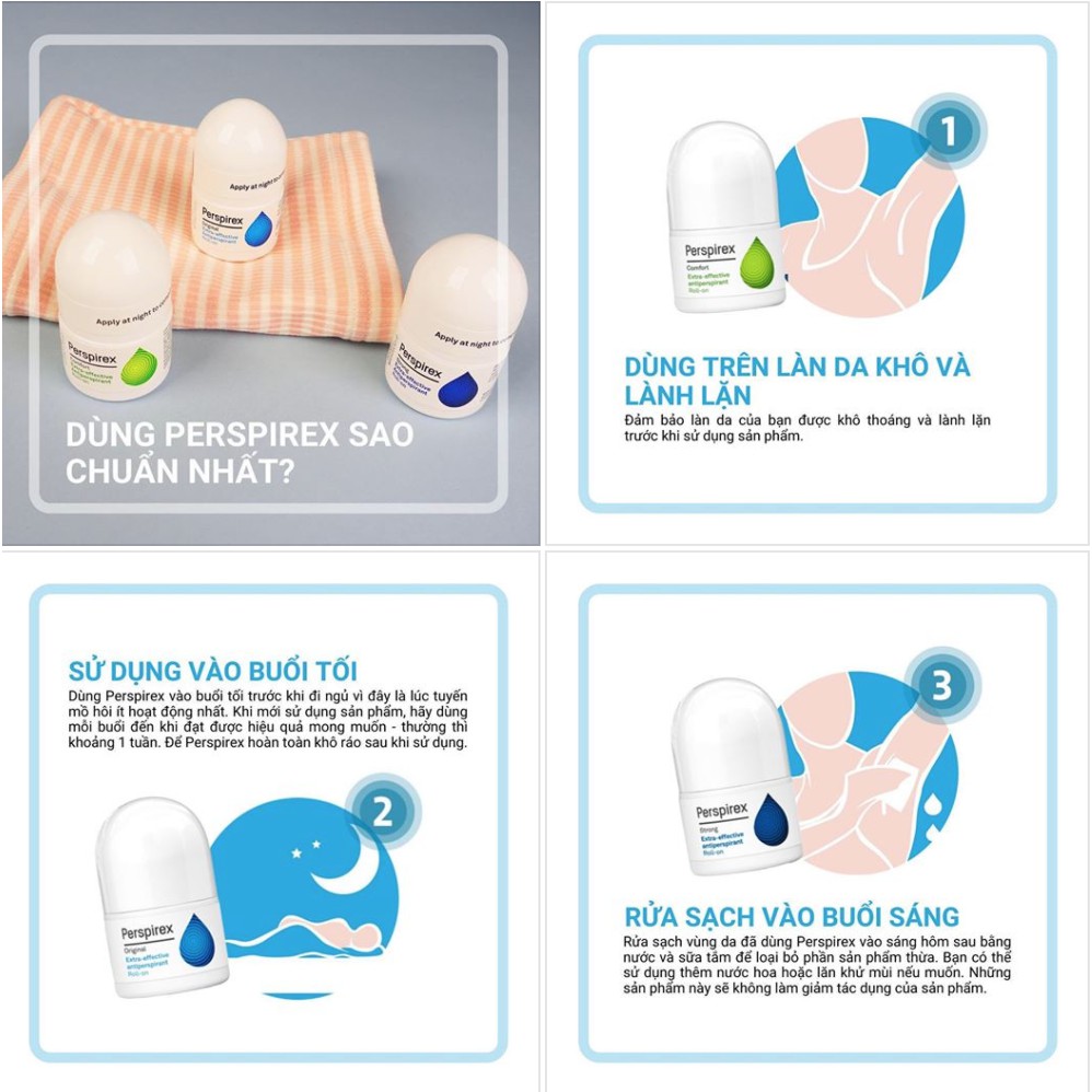 Lăn Khử Mùi Perspirex Cao Cấp Cho Mọi Loại Da Từ Nặng Tới Nhẹ 20ml | BigBuy360 - bigbuy360.vn