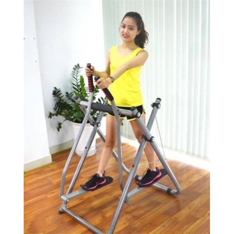 Máy chạy bộ trên không cỡ lớn kuzasa (tay cầm cải tiến )