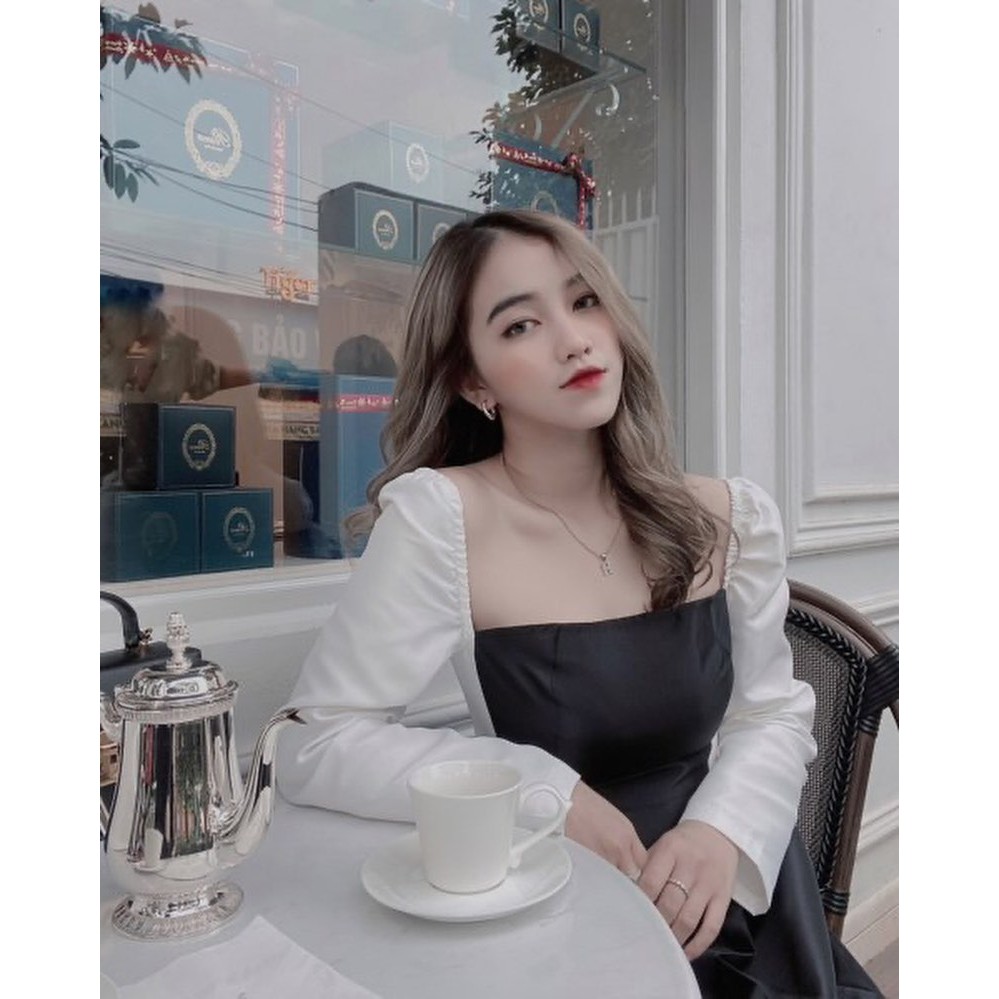 Modesty - Váy pha eo Roseline Dress