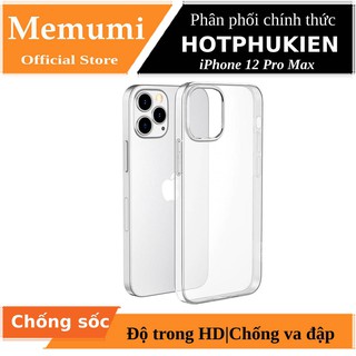 Ốp lưng cho iPhone 12 / 12 Mini / 12 Pro / iPhone 12 Pro Max chống sốc siêu mỏng 1mm Hiệu Memumi Glitter