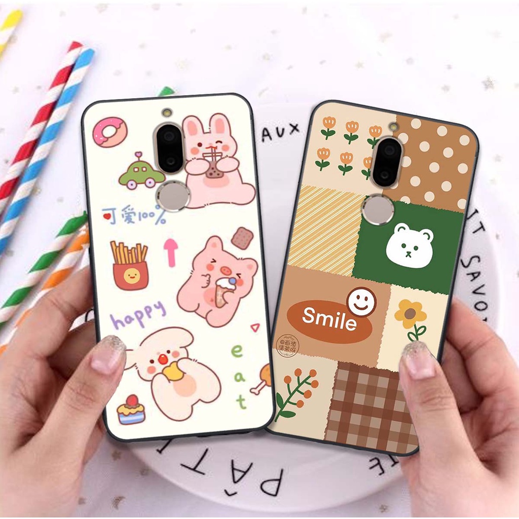 Ốp lưng huawei NOVA 2i in mặt cười smile đáng yêu dễ thương