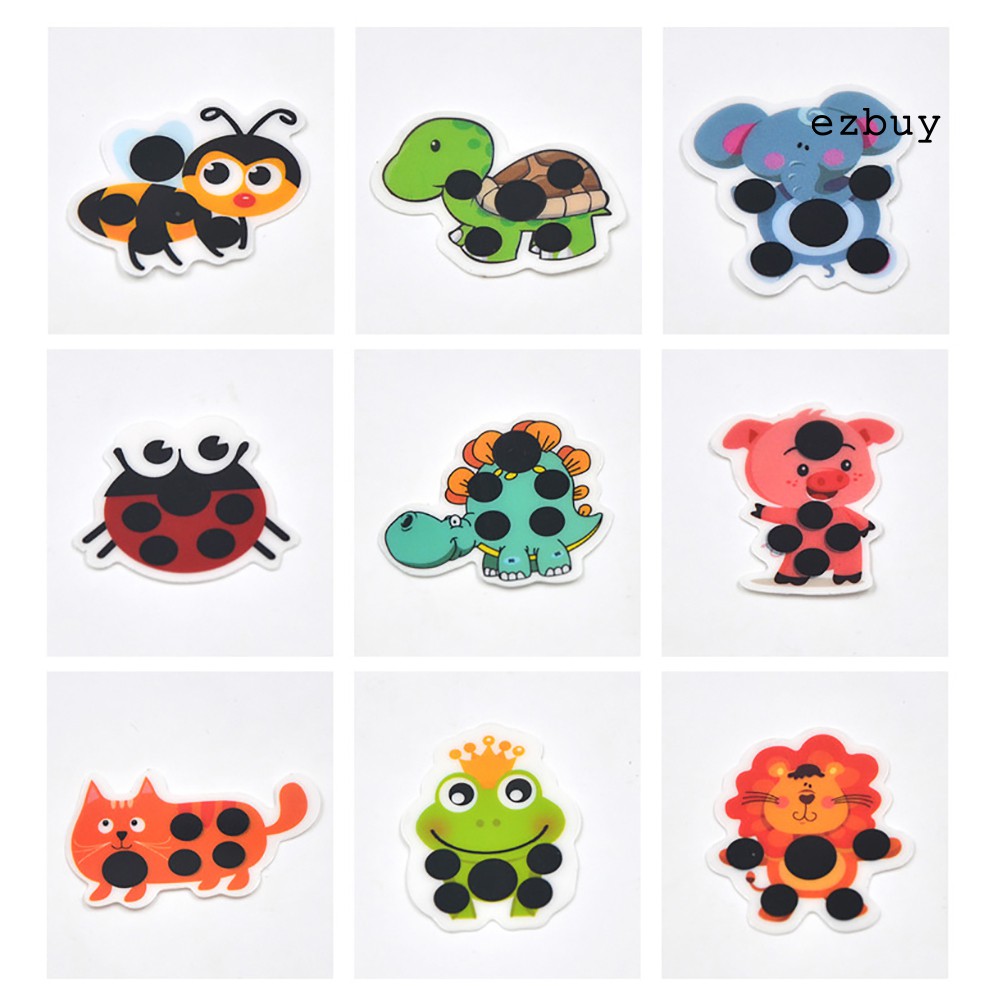 Set 5 Miếng Dán Đo Nhiệt Độ Cơ Thể Hình Động Vật Dễ Thương