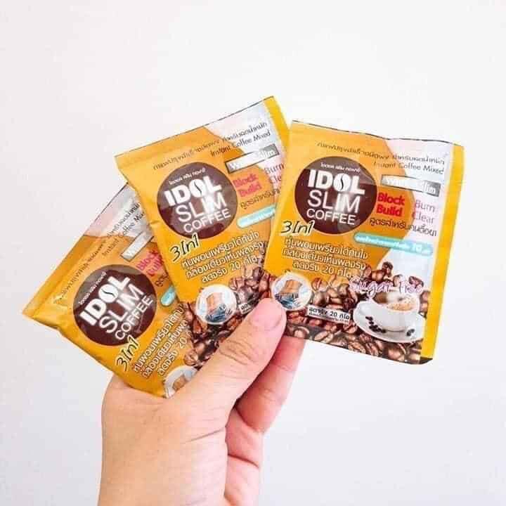 Cà Phê Idol Slim Thái Lan Giảm Cân cấp tốc nhanh detox giảm béo cafe không phải thuốc giảm cân