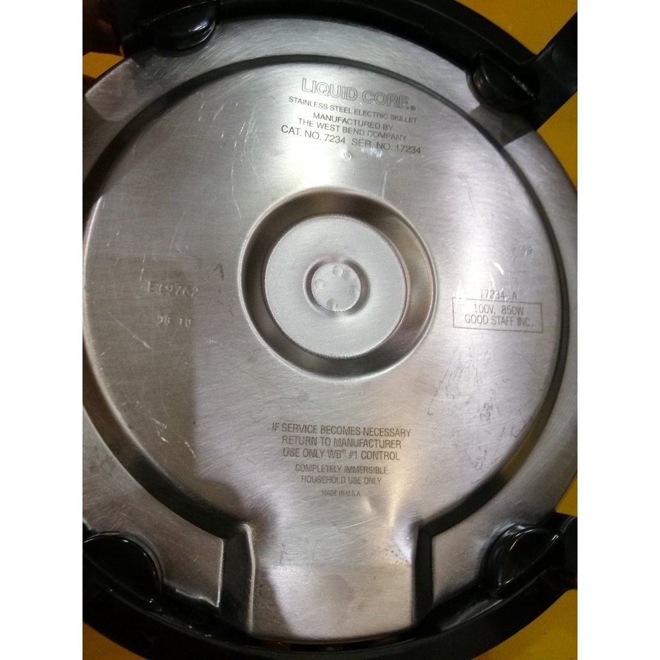 Bếp lẩu điện nội địa Nhật inox Mỹ, size 28cm, cao 6cm