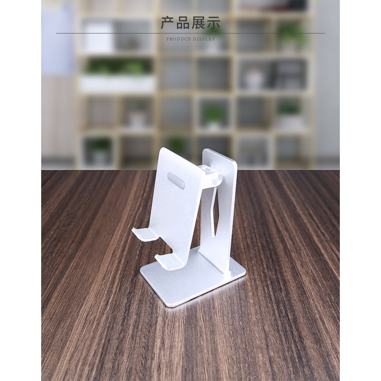 Giá Đỡ Máy Tính Bảng, Kệ Điện Thoại, Chất Liệu Hợp Kim Nhôm Cao Cấp, Điều Chỉnh Gốc Tự Do, Dùng Cho Máy iPhone, iPad Pro