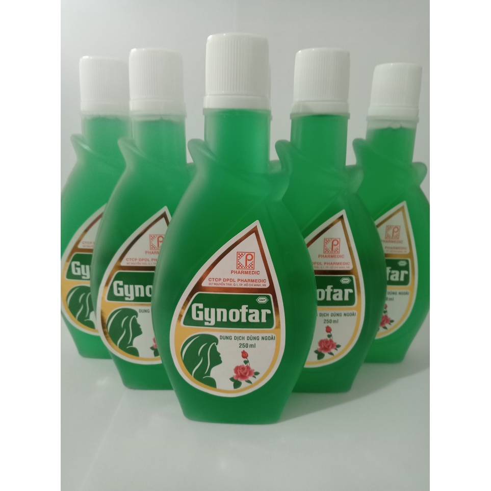 Dung dịch vệ sinh phụ nữ GYNOFAR Chai 250 ml