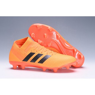 Giày bóng đá sân tự nhiên nemeziz 18.1 fg cam cổ chéo .cam kết y hình