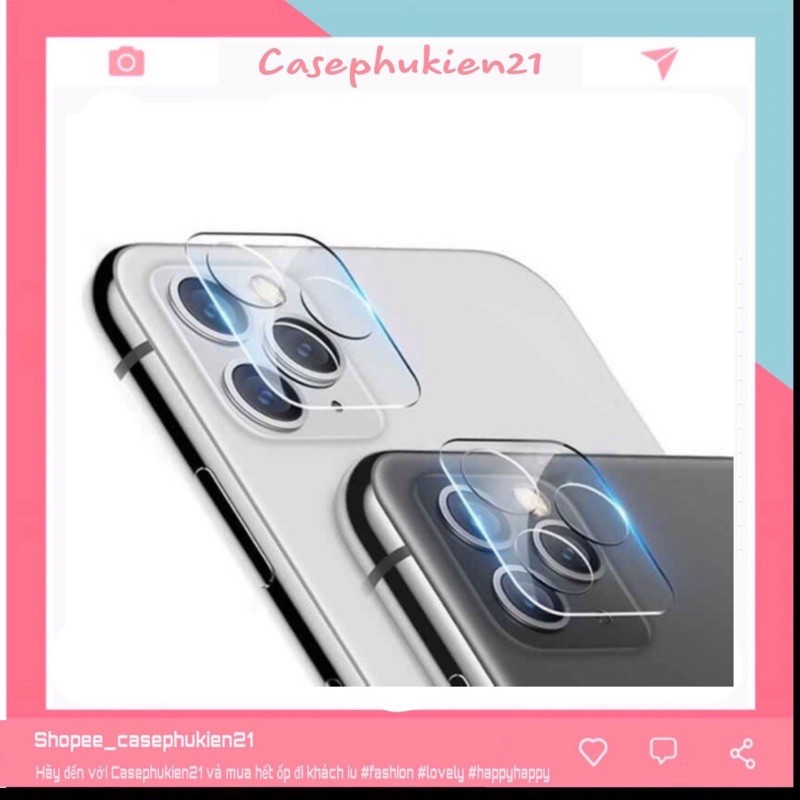 Kính cường lực bảo vệ camera sau cho điện thoại iPhone