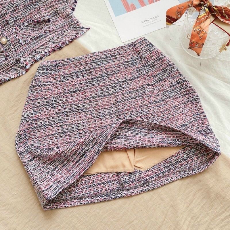 Set bố tím nhạt có lót(sẵn tại shop )