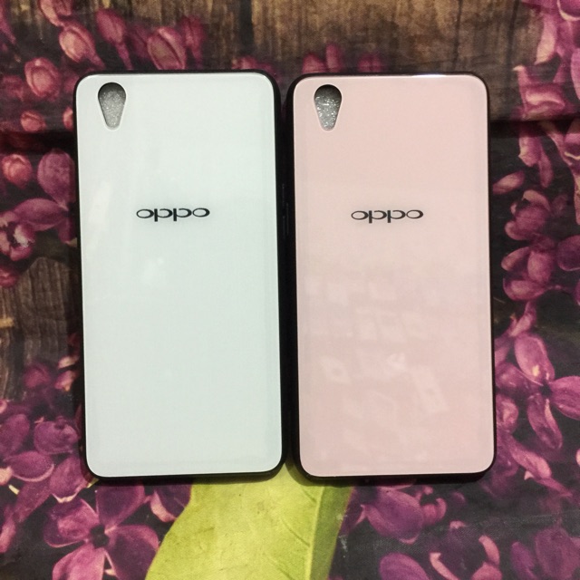 [Mã ELFLASH5 giảm 20K đơn 50K] Ốp lưng oppo Neo 9 (A37) viền dẻo lưng kính cường lực cực đẹp