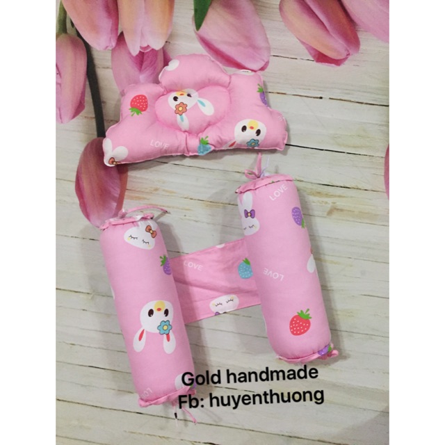 Set gối chặn cho bé sơ sinh