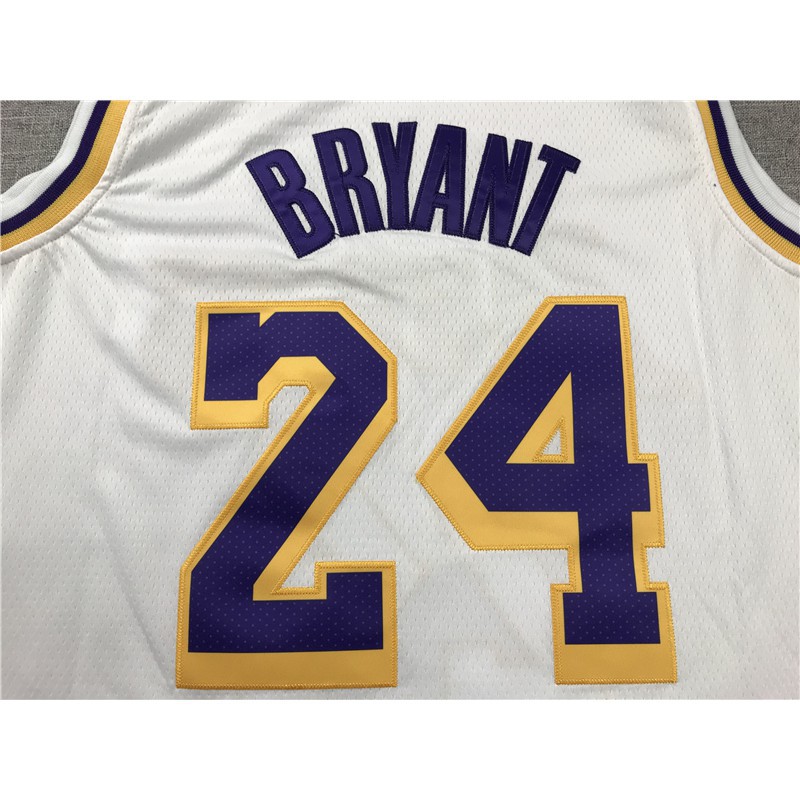 Áo thun thể thao NBA Jersey Los Angeles Lakers số 24 Kobe Jersey phiên bản mới 2021