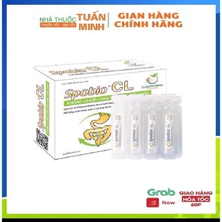 Spobio CL - men vi sinh cho người rối loạn tiêu hoá, phân sống, tiêu chảy