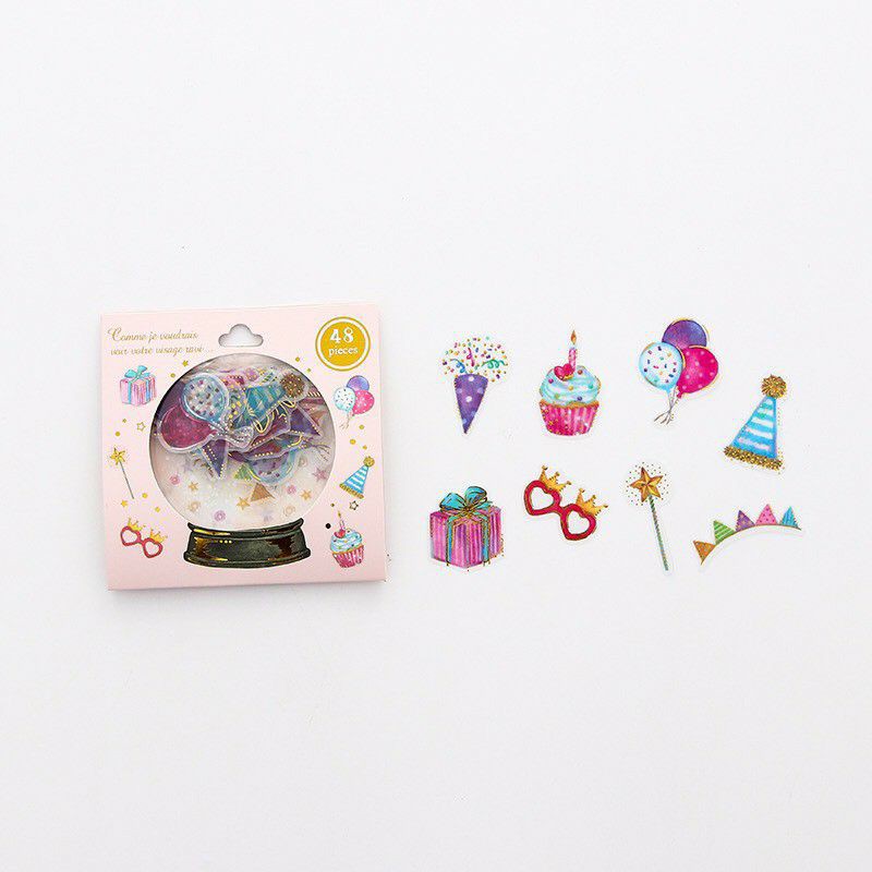 Sticker 48 miếng hình