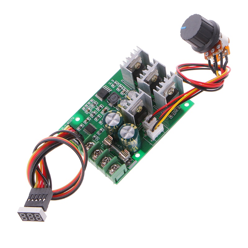 Bảng mạch điều khiển tốc độ động cơ Pcfx 30a Dc 6-60v Pwm + màn hình hiển thị chuyên dụng
