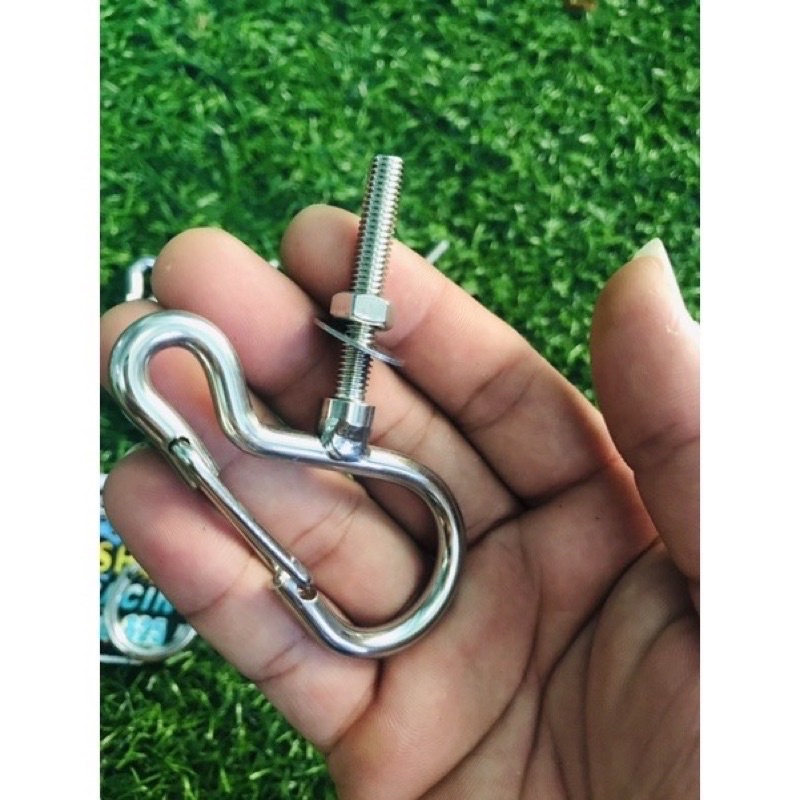 Móc Có Chốt Treo Đồ Xe Máy inox Cao Cấp