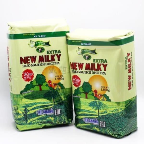 XẢ LỖ SỮA BÉO NGA NEW EXTRA MILKY 1KG/TÚI