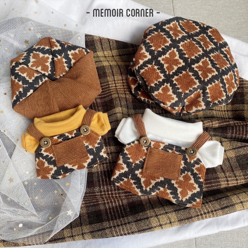 Outfit Doll 15cm &amp; 20cm - School Trips to Europe *part 2* / tủ đồ Memoir