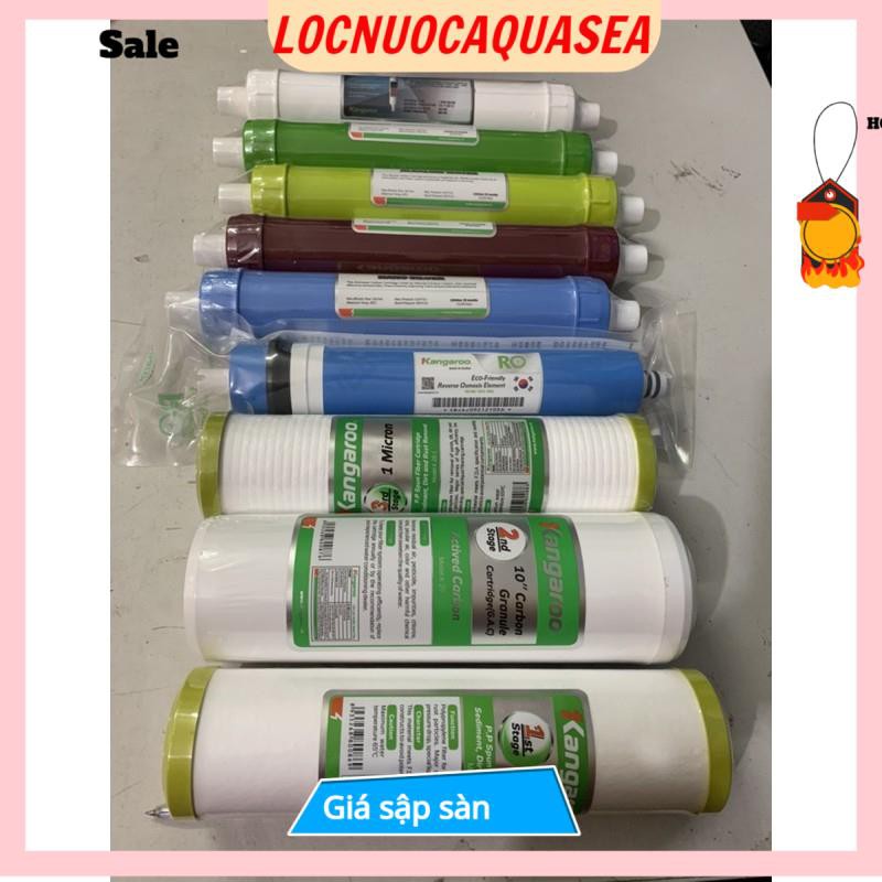 Combo 7 Lõi Lọc Nước Kangaroo Số 1,2,3,4,5,6,7 ♥️ Lõi Lọc Từ 1 Đến 7 Máy Kangaroo HÀNG CHÍNH HÃNG
