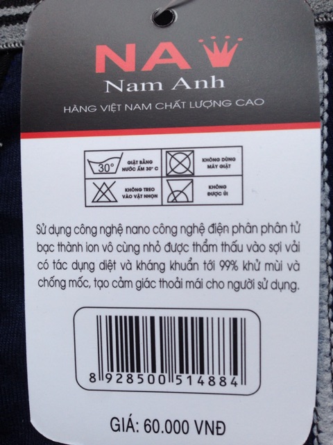 Quần boxer nam Chất Lượng Cao