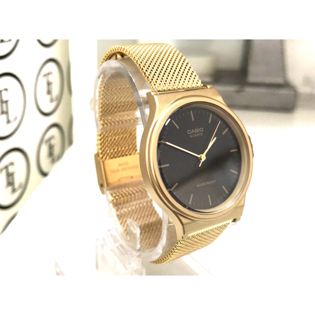 Đồng hồ nam Casio dây thép MQ-24MG-1EDF(35mm) - Tem vàng chính hãng Casio Anh Khuê VN