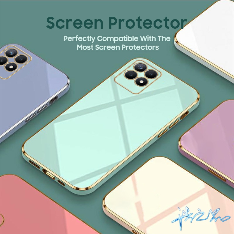 Ốp Điện Thoại Kết Cấu Mịn Cho Realme C21Y C21 8i C11 5 5i 5S C20 7i C3 9i C15 8 C12 7 C25 C31 C25Y C2 A1K Pro 6 6i Pro