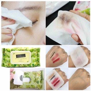 KHĂN ƯỚT TẨY TRANG  HERB DAY CLEANSING TISSUE