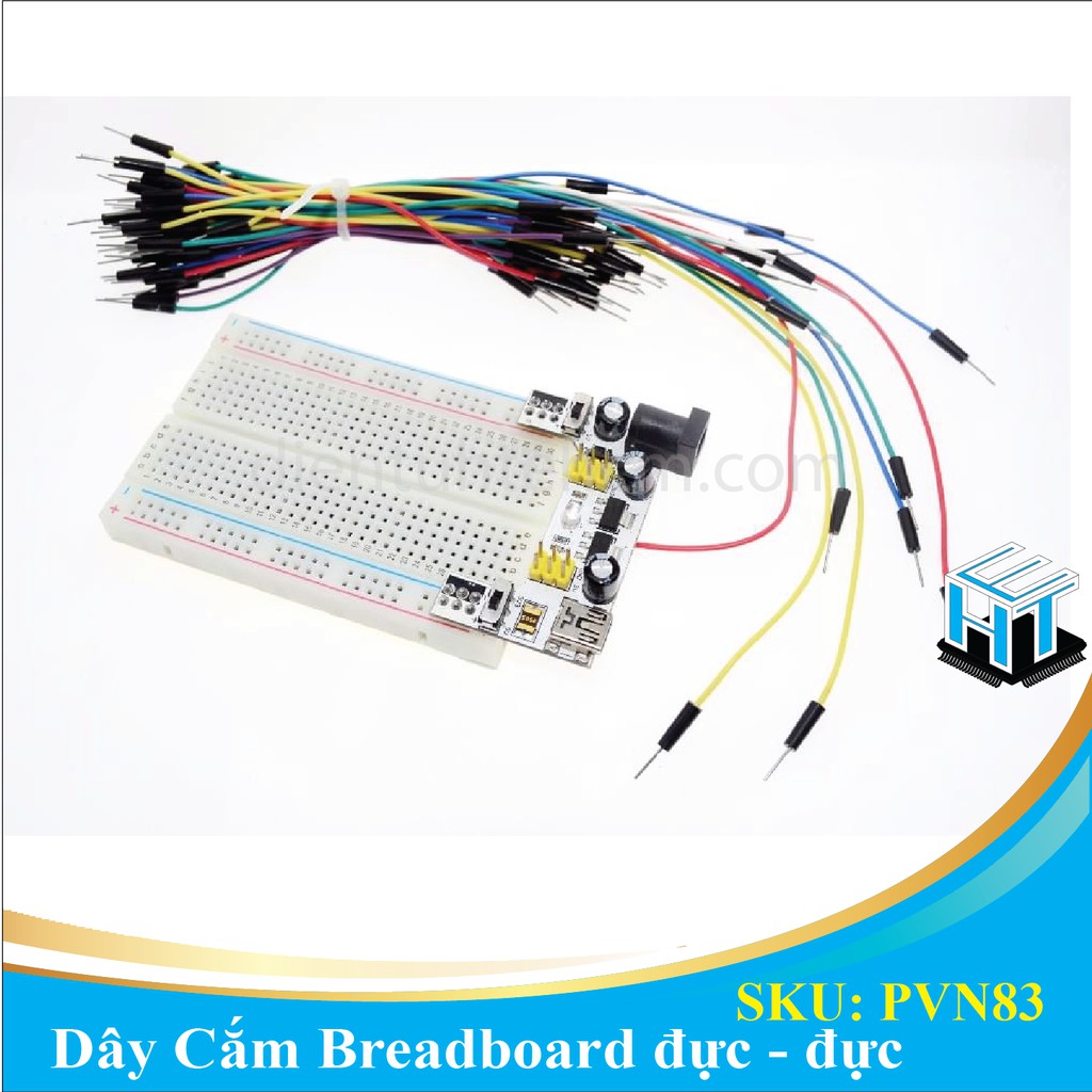 Dây Cắm Breadboard đực - đực nhiều kích cỡ 65 sợi