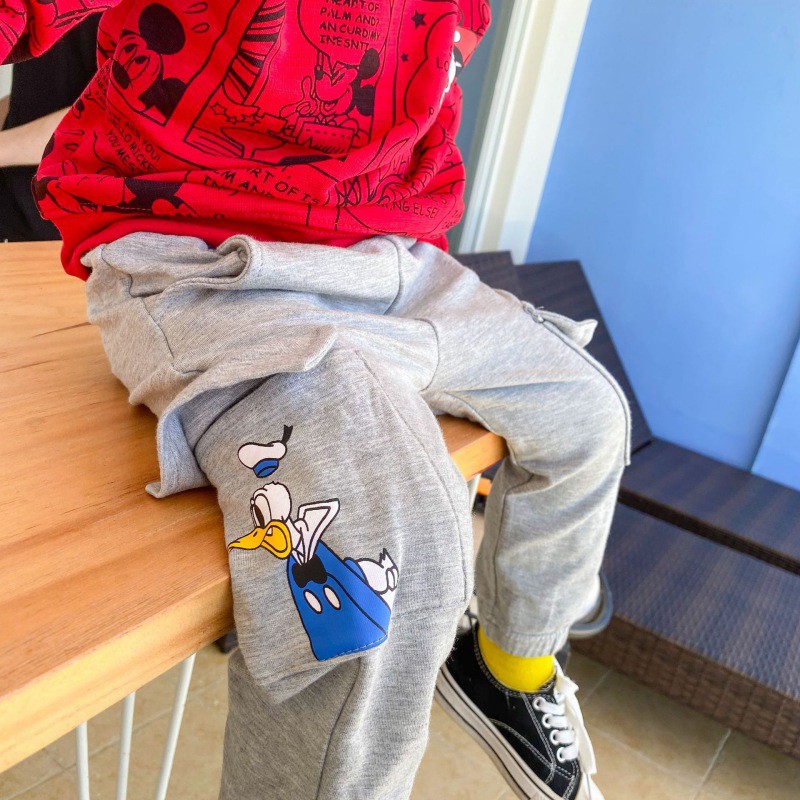 Baby Boy Cartoon Casual  Pants