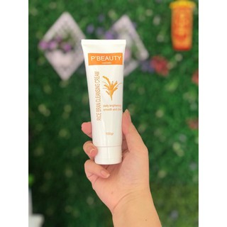 Sữa rửa mặt cám gạo 4 trong 1 p'beauty