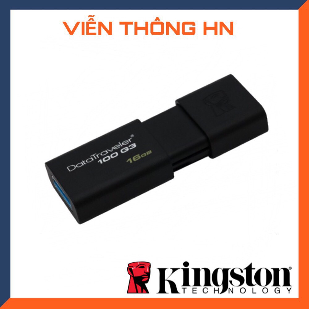 USB Kingston Data Traveler 100 G3 16GB - usb 3.0 DT100G3 - vienthonghn