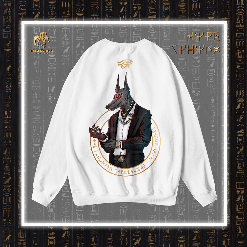 The Laughter - HYPE ANUBIS Áo DÀI TAY SWEATER - NỈ DA CÁ | BigBuy360 - bigbuy360.vn
