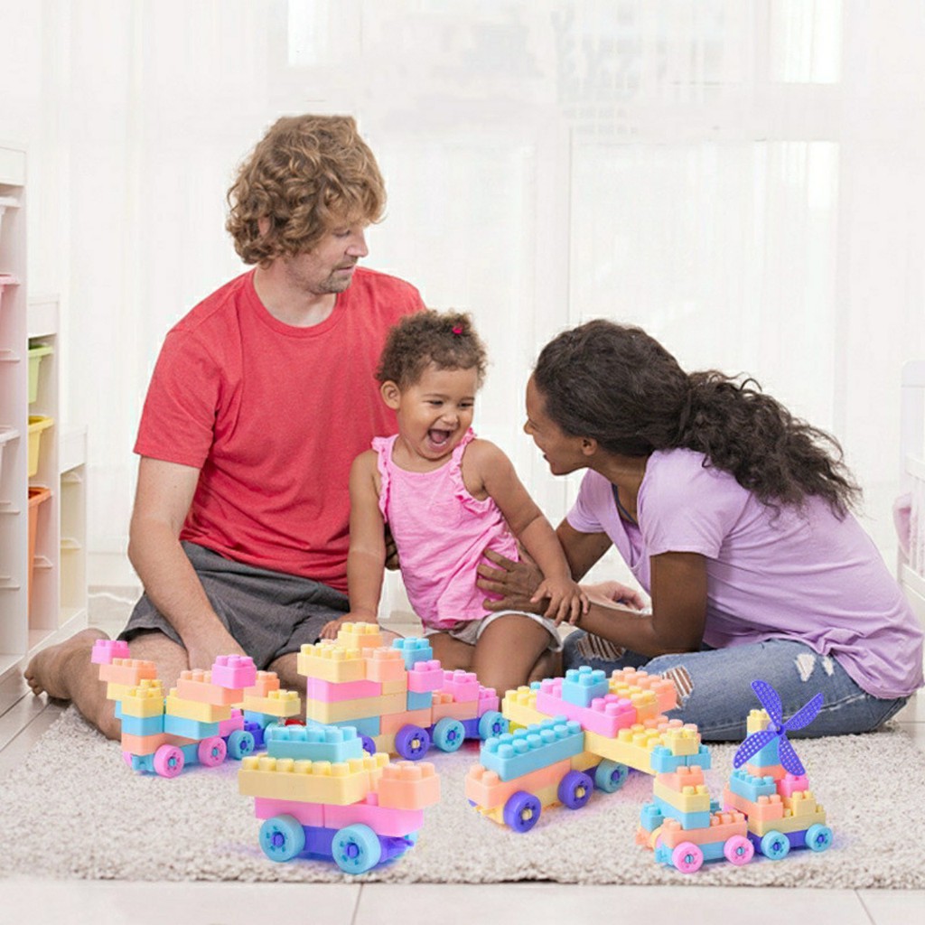 Bộ Đồ Chơi 240 Khối Lắp Ghép Xây Dựng Bằng Nhựa Cho Bé - Xếp Hình Lego 240 Chi Tiết