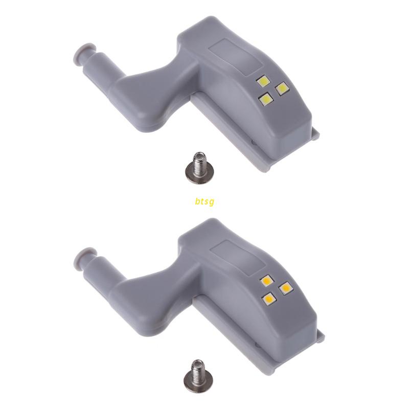 1 Đèn LED 0.25W Cảm Biến Thông Dụng Gắn Bản Lề Tủ Chén Nhà Bếp Phòng Ngủ