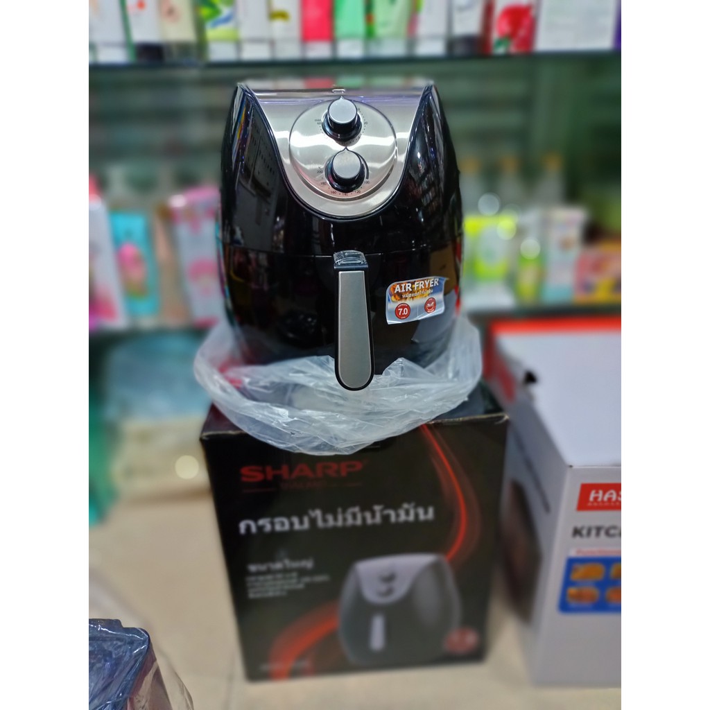 👑 MỖI TUẦN GIẢM GIÁ NỒI CHIÊN SHARP THÁI LAN. NỒI CHIÊN KHÔNG DẦU SIÊU TO SHARP 8.5l CHIÊNGÀ3.5kg Chiên 3 Mặt Vàng Ngon.