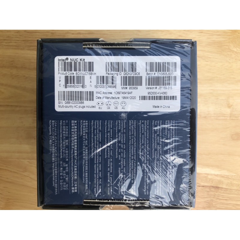 Máy tính để bàn siêu nhỏ gọn Intel NUC NUC7i5BNH NUC8i3BEHS NUC11i3 mới 100% nguyên seal | BigBuy360 - bigbuy360.vn