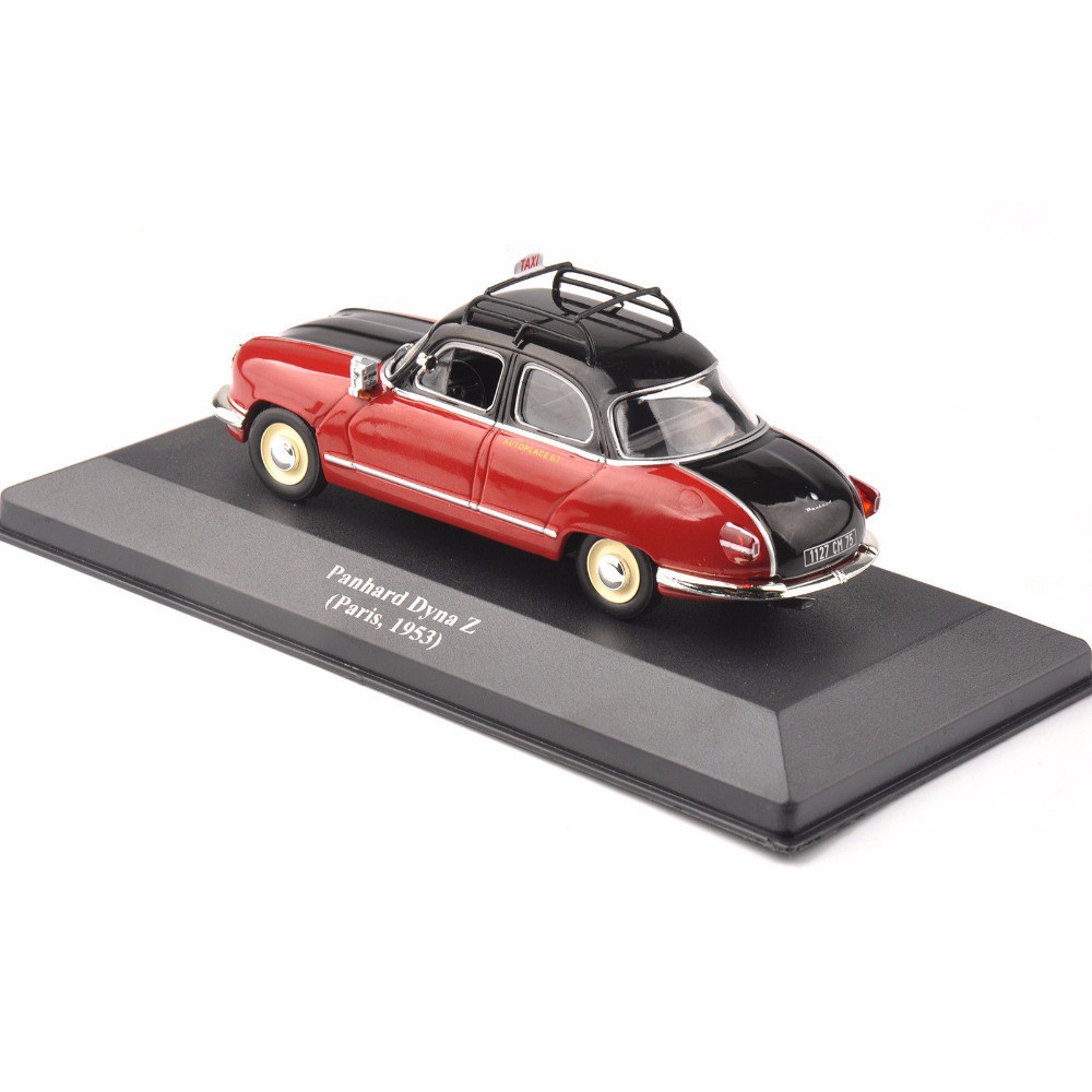 Mô hình xe ô tô Taxi IXO Panhard Dyna Z Paris 1953 tỉ lệ 1:43 cao cấp