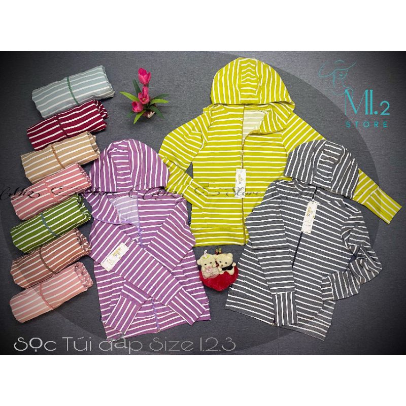 💥 ÁO KHOÁC THUN SỌC HÀNG XỊN