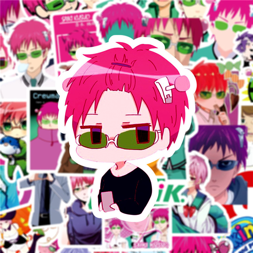 ❉ Saiki Kusuo no sai-nan - Series 01 Anime Cartoon Stickers ❉ 50Pcs/Set Fashion DIY Waterproof Doodle Decals Stickers