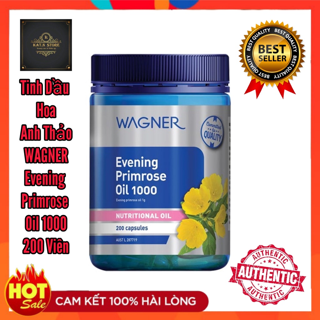 Hộp Wagner Evening Primrose Oil 1000 200 Viên