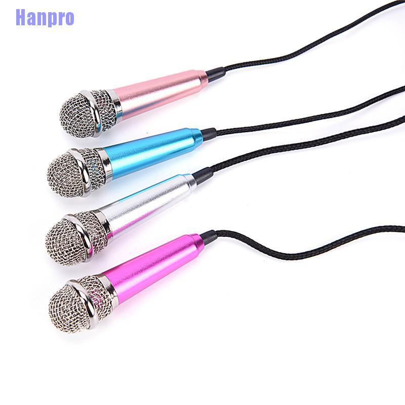 Micro Hát Karaoke Mini Hanpro 2017 Cho Điện Thoại / Máy Tính