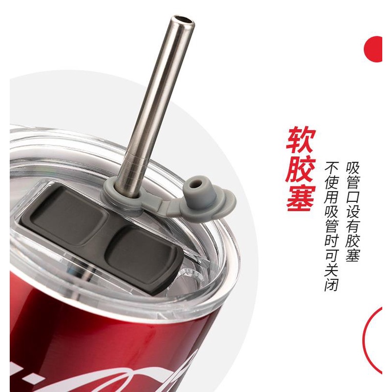 COCA COLA Bình Đựng Nước Giữ Nhiệt 580ml & 850ml miniso Bằng Thép Không Gỉ