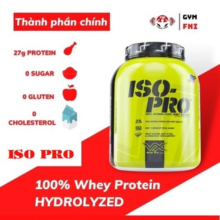 Iso Pro Whey Protein Isolate & Hydrolyzed Tăng Cơ Giảm Mỡ