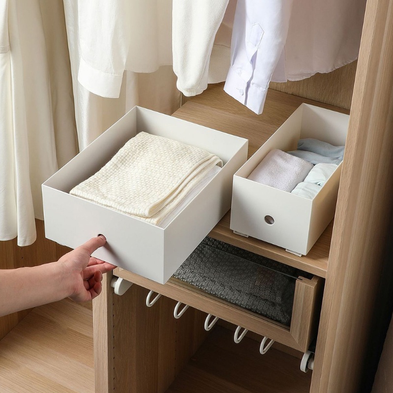 Set 2 Đường Ray Trượt Thu Gọn Không Gây Tiếng Ồn Cho Nhà Bếp / Phòng Ngủ