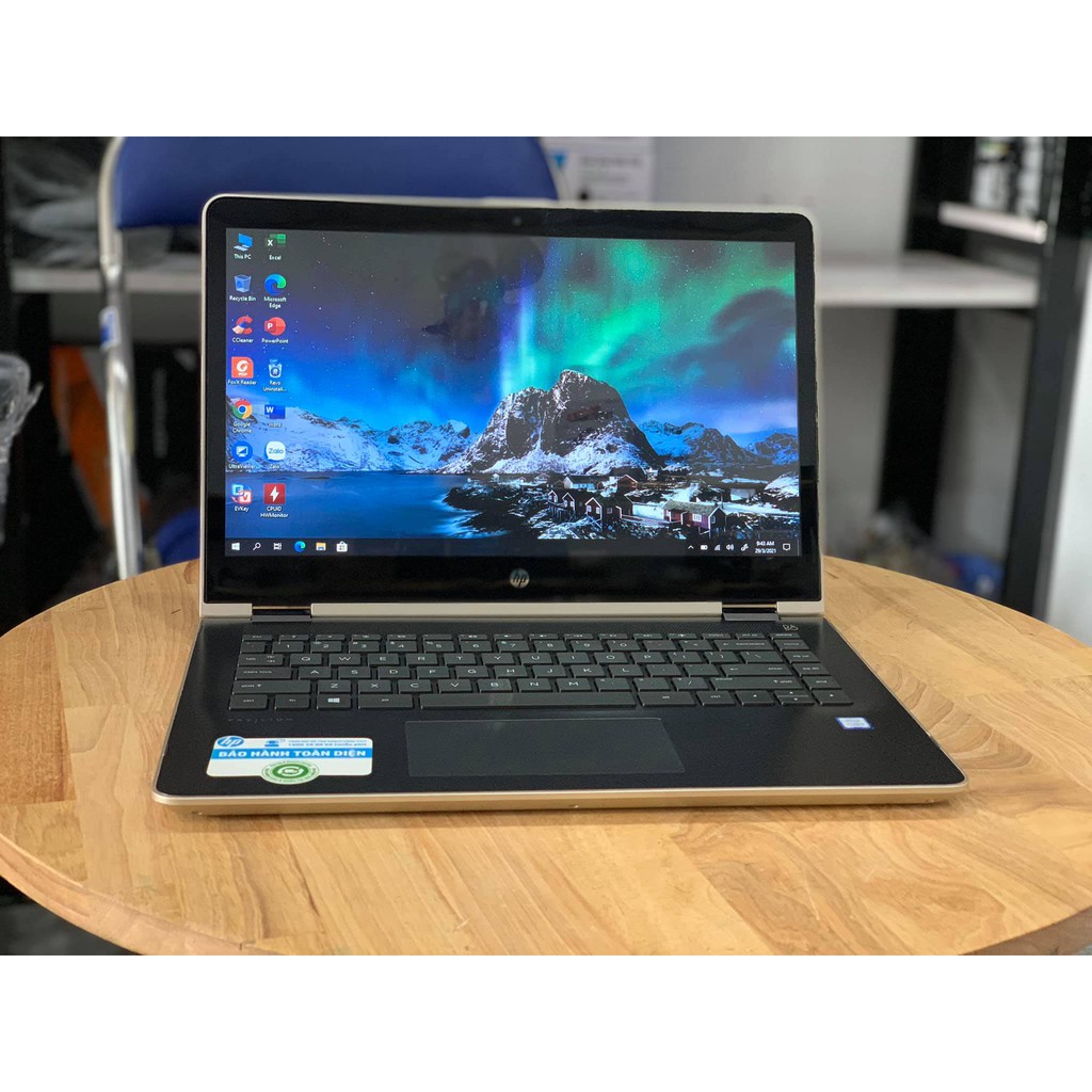 Laptop HP Pavilion x360 14-ba062tu Core i3 7100U/4GB/128GB/14" | BigBuy360 - bigbuy360.vn