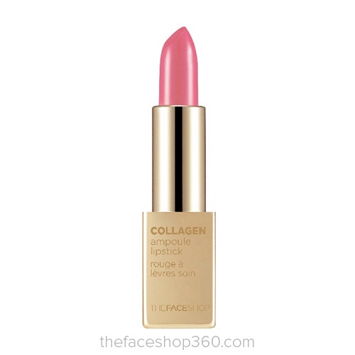 Son Thỏi Collagen Ampoule Lipstick The Face Shop