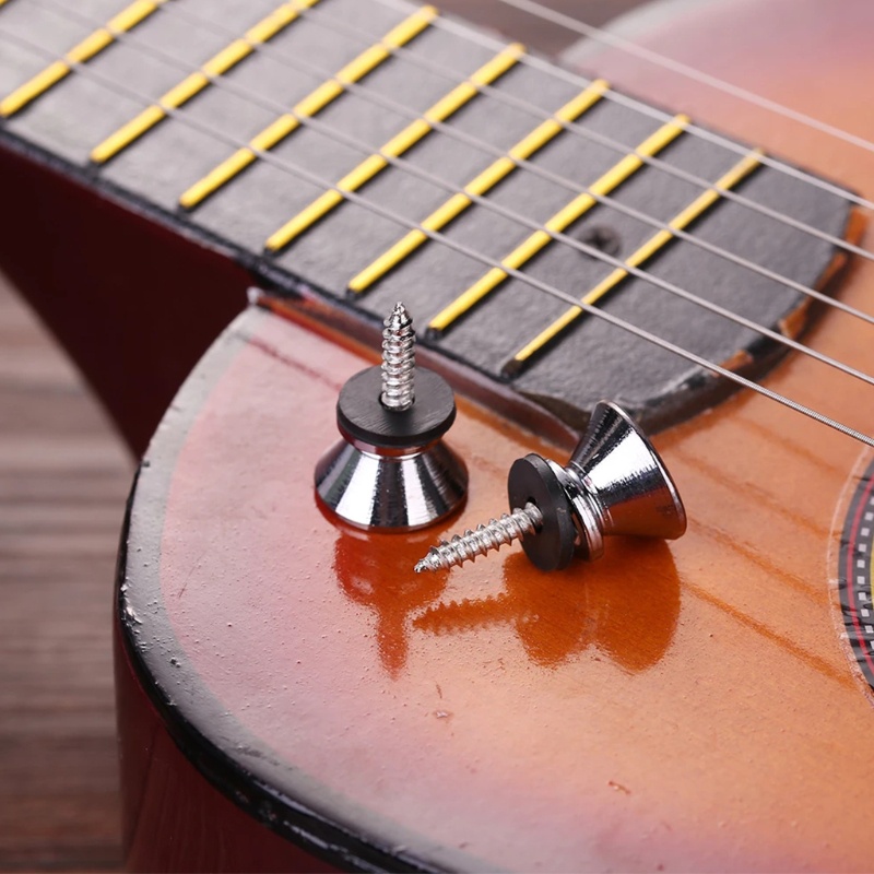 Bộ Nút Khóa Dây Đeo Đàn Guitar mm