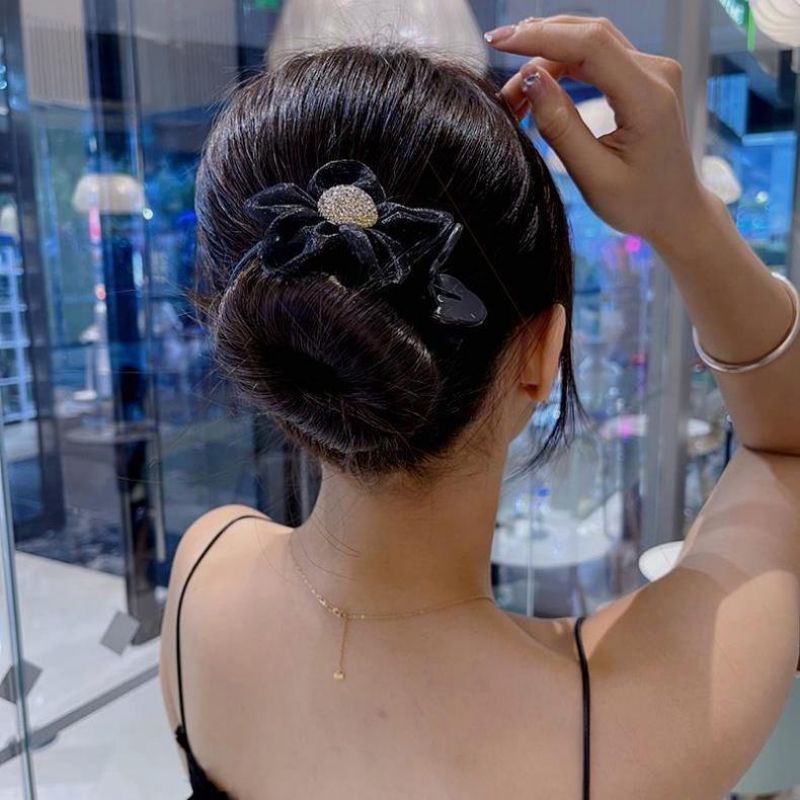Kẹp Tóc Đính Nơ Thời Trang Hàn Quốc Dành Cho Nữ