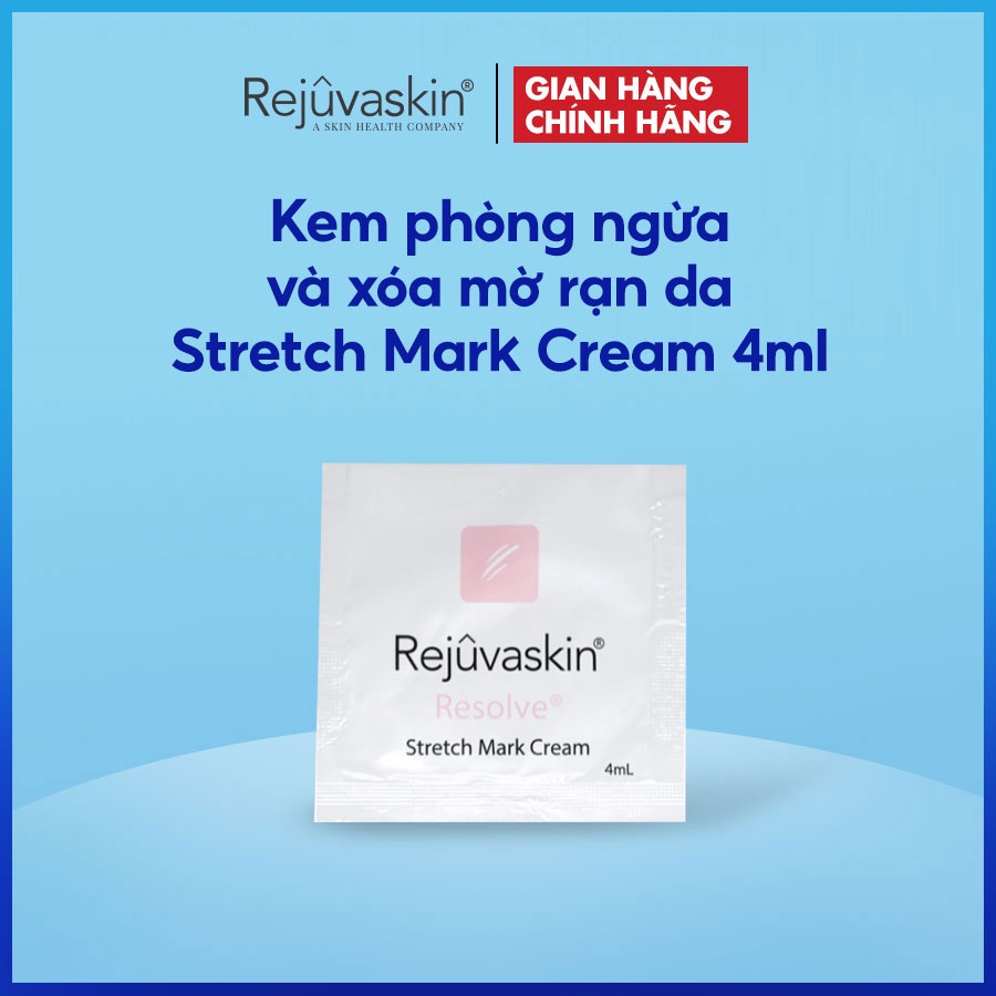 Sample kem phòng ngừa và xóa mờ rạn da REJUVASKIN Stretch Mark Cream 4ml