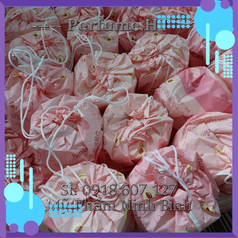 Khăn Tẩy Trang ANIMERRY Dạng Cuộn 2m Bịch Hồng